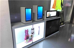 互动透明屏软件-3D全息橱窗展示柜