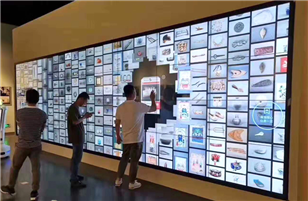 What are the commonly used interactive systems in exhibition halls